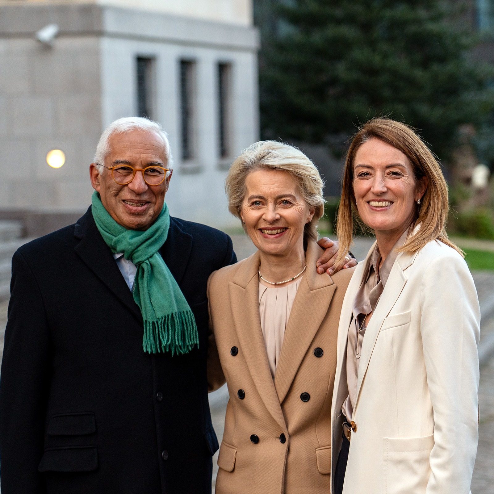 António Costa, Ursula von der Leyen, Kaja Kallas