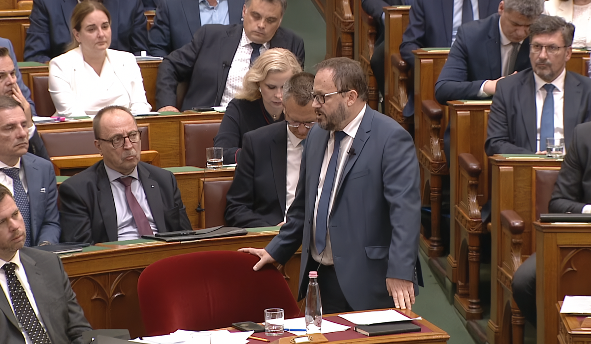 Kármán András - Országgyűlés felszolalása