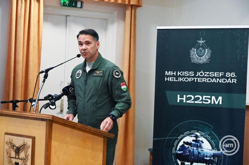 Simon Péter lett a szolnoki helikopterdandár parancsnoka